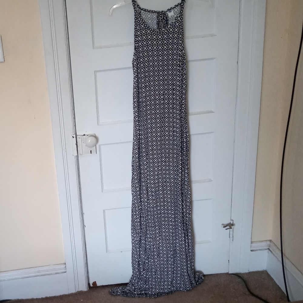 Long summer maxi dress